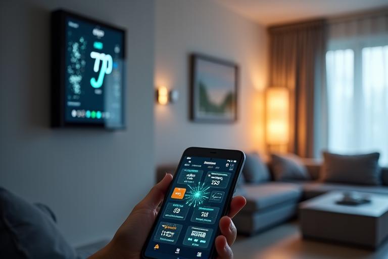 Casa intelligente gestione energetica